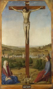 صلب المسيح. 1475 بواسطة أنتونيلو دا ميسينا