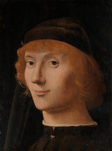 صورة لشاب ، كاليفورنيا. 1470. بواسطة أنتونيلو دا ميسينا