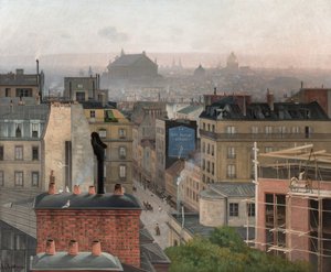 باريس من مونمارتر ، 1887 بواسطة أنتونين شيتوسي