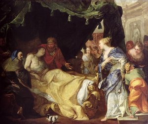 Antiochus (324-261 قبل الميلاد) و Stratonice (الأمير المحتضر) 1691-1705