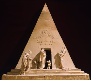 Monument to Titian by Antonio Canova (1757-1822), terracotta model بواسطة انطونيو كانوفا