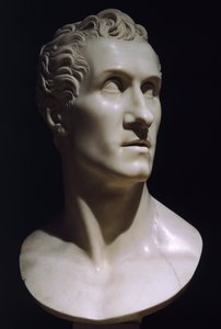Self portrait by Antonio Canova (1757-1822)  بواسطة انطونيو كانوفا