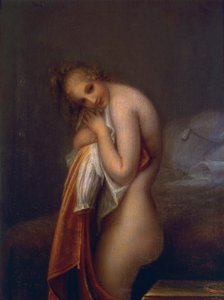 Surprise, by Antonio Canova (1757-1822), oil on canvas بواسطة انطونيو كانوفا