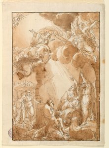 ولادة المسيح بواسطة Antonio Cavallucci