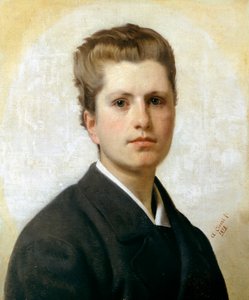 صورة لألفريدو بواتيني بواسطة أنطونيو سيسيري (1821-1891) ، زيت على قماش ، 53 × 44 سم