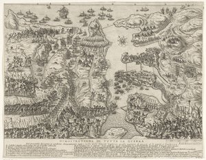 نظرة عامة على المعركة بأكملها في مالطا Dimostrazione di tutta la guerra (العنوان على الكائن) حصار مالطا (عنوان المسلسل) بواسطة نيكولو أليجري