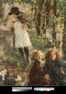 تأملات (تأملات) لوحة لأنطونيو مانشيني (1852-1930) 1920 مجموعة خاصة بواسطة أنطونيو مانشيني