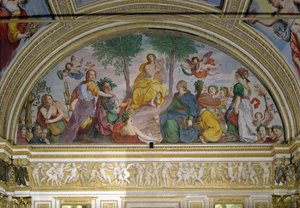 The Hall of Mirrors و Apollo and the Muses (في الهواء الطلق)
