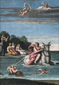 اغتصاب أوروبا 1602-1605. بواسطة أنطونيو مارزيالي كاراتشي