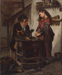 The Hopeless Case ، 1871 (زيت على قماش) بواسطة أنطونيو روتا