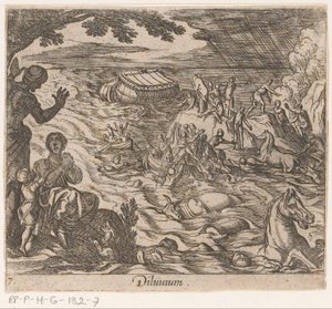 دي زوندفلويد Deluvium (العنوان على الكائن) التحول الجذري المتحولة (عنوان السلسلة) ميتامورفوسين فان أوفيديوس (عنوان المسلسل) بواسطة انطونيو تمبيستا