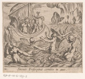 من صفارات الانذار صفارات بروسيربينا تحسب الطيور (العنوان على الشيء) Metamorphoseon أو التحويلات (عنوان السلسلة) ميتامورفوسين فان أوفيديوس (عنوان المسلسل) بواسطة انطونيو تمبيستا