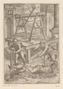 تعذيب بالزيت المغلي تعذيب شهداء المسيحيين (عنوان المسلسل) Varia tormentorum et supplicioru crudelium (...] (عنوان السلسلة)
