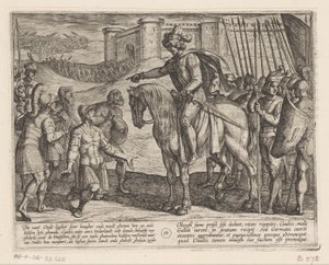استسلم الرجال من القلعة ليوليوس سيفيليس حروب باتافيان ضد الرومان (عنوان المسلسل) Batavorum cum Romanis Bellum (عنوان السلسلة) بواسطة انطونيو تمبيستا