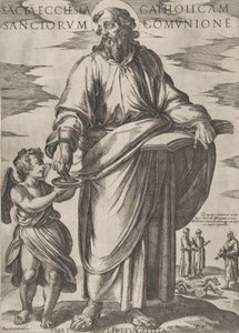 القديس ماثيو ، من "المسيح ومريم والرسل" ، كاليفورنيا. 1590-كاليفورنيا. 1610. بواسطة انطونيو تمبيستا