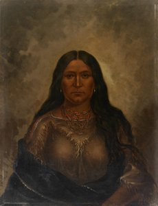 Chan-ku-wash-te-Mine Good Road Woman، ca. 1887.