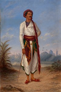 رجل هندوسي ، كاليفورنيا. 1893.