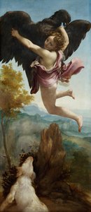 اغتصاب جانيميد ، 1520-1540 بواسطة أنطونيو دا كوريجيو