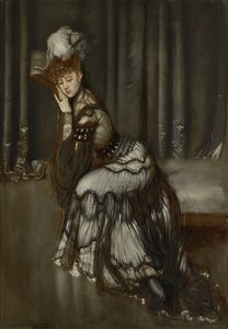 صورة مدام سالفاتور لوحة أنطونيو لا غاندارا (1861-1917) بواسطة أنطونيو دي لا غاندارا
