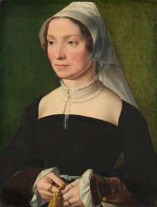زوجة أحد أفراد عائلة de Hondecoeter ، 1543. بواسطة أنتويرب القرن السادس عشر