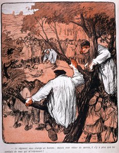 معركة كوكتيل في شمال فرنسا بواسطة Delannoy - في "" L'plate au beurre "" رقم 134 ، du 24/10/1903 بواسطة أريستيد ديلانوي