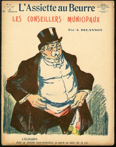 غلاف "L'Plate aueurre" ، رقم 371 ، Satirique en Colors