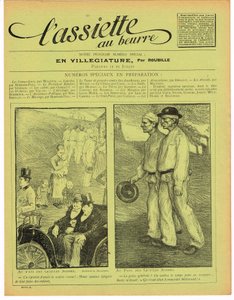 Cover of “” The Butter Plate””, Satirical in Colors بواسطة أريستيد ديلانوي