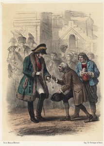 حصل الملك تشارلز الرابع عشر (جان دي سويدي) (جون بابتيست برنادوت) (1763-1844) على ميدالية من معلمه السابق - نقش بواسطة Telory بواسطة أرماند لويس هنري تيلوري