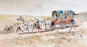 عربة حصان للسيدات القرن الثالث عشر ، 1886