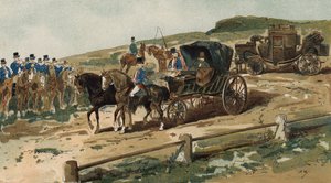 Postilions ، النقل والبريد الإلكتروني ، هولندا ، القرن التاسع عشر