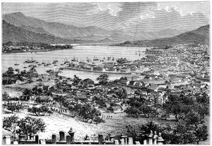 ناغازاكي ، اليابان ، 1895. بواسطة أرماند كول