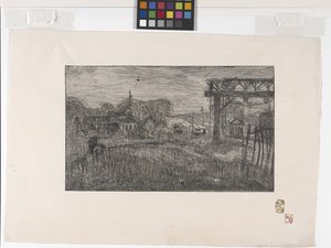 La Gare De Valmondois (محطة قطار Valmondois) (الحفر والروليت)