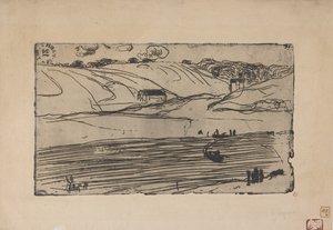 La Peche (صيد السمك) 1893 (الحفر والروليت) بواسطة أرماند سيجين