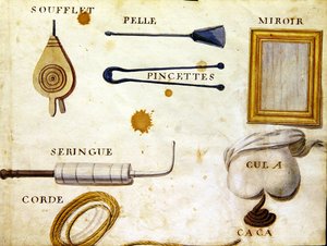 رسوم توضيحية من "كتاب الأبجدية الفرنسية لعام 1814" ، حانة. بواسطة تشارلز بلانت للفنون الجميلة