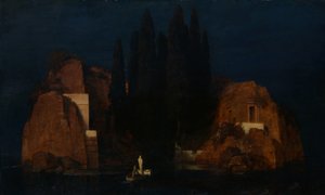 جزيرة الموتى 1880. بواسطة أرنولد بوكلين