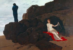 يوليسيس وكاليبسو ، 1882. بواسطة أرنولد بوكلين