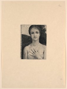 امرأة بواسطة Arnold Böcklin