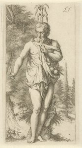 افتتح Priapus Scene of sinnebeelden لخدمة الرسامين وحاملي الصور وما إلى ذلك (عنوان السلسلة) بواسطة نيكولاس دي فريس (ربما)