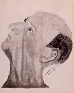 صورة شخصية لأرنولد شوينبيرج - هوليوود 1923 بواسطة أرنولد شوينبيرج