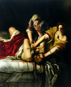 جوديث وهولوفرنيس بواسطة الأرطماسيا Gentileschi