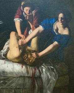 جوديث وهولوفرنيس بواسطة الأرطماسيا Gentileschi
