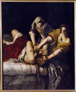 جوديث وهولوفرنيس، حوالي 1620 (زيت على قماش) بواسطة الأرطماسيا Gentileschi