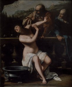 سوزانا والشيوخ بواسطة الأرطماسيا Gentileschi