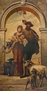 عائلة زارع. 1894 بواسطة آرثر فيتجر