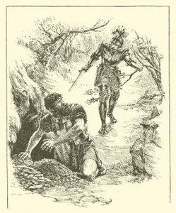 Sir Guyon, The Realm Of Pluto (engraving) بواسطة آرثر جورج ووكر