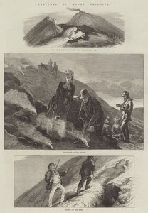 اسكتشات جبل فيزوف بواسطة آرثر هوبكنز