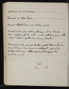 صفحة من دفتر ملاحظات لشركة White Company ، The Newberry Library Vault Folio Case MS 5116 no. 2 بواسطة آرثر إغناتيوس كونان دويل