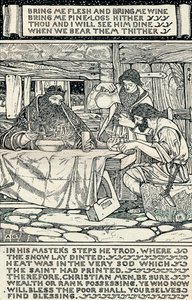 الملك الجيد فاتسلاف ، 1895 بواسطة آرثر جوزيف جاسكين