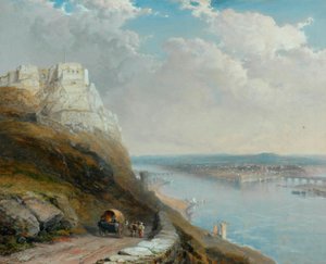 كوبلينز من Ehrenbreitstein ، 1898 بواسطة آرثر جوزيف ميدوز