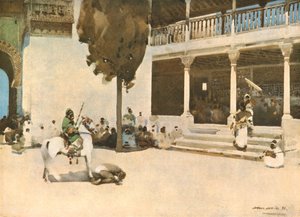 The Spyured Spy، 1895، c1930. بواسطة آرثر ميلفيل